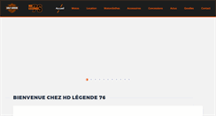 Desktop Screenshot of hdlegende76.com
