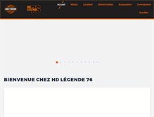 Tablet Screenshot of hdlegende76.com